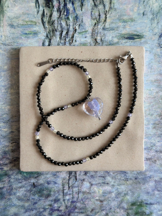 Glass Heart Necklace