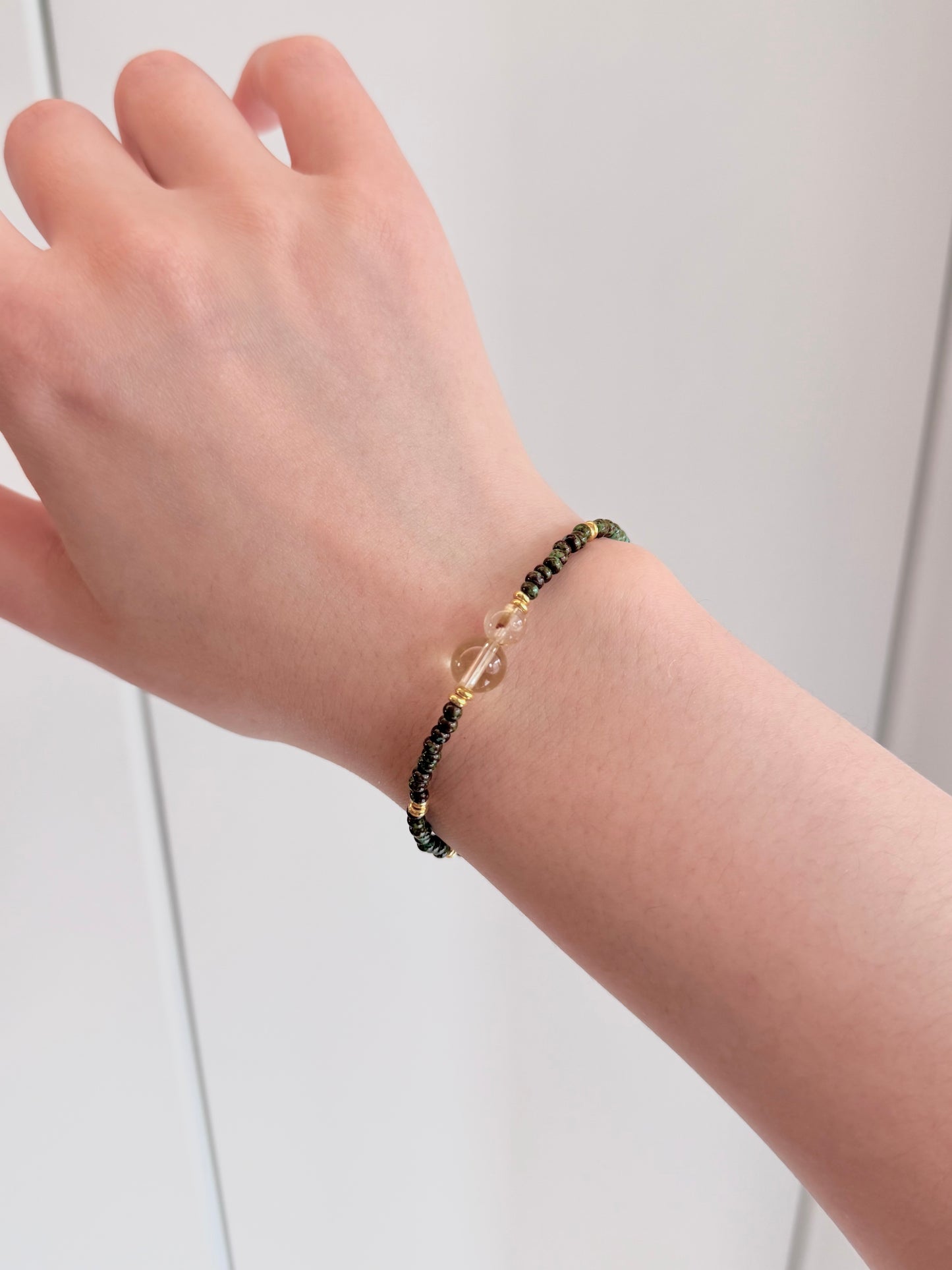 Smoky Crystal Bracelet