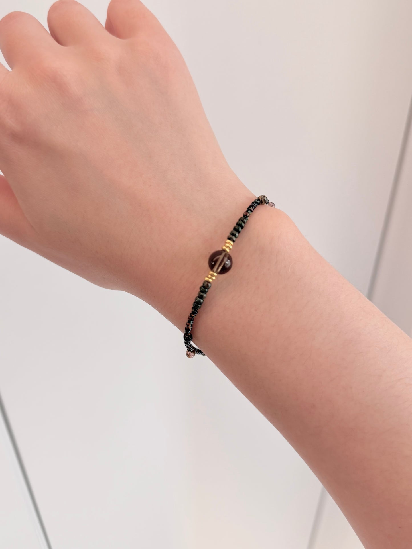 Smoky Crystal Bracelet