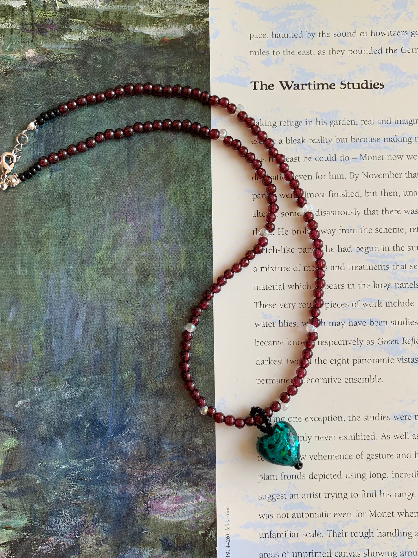 Verdigris Heart Necklace