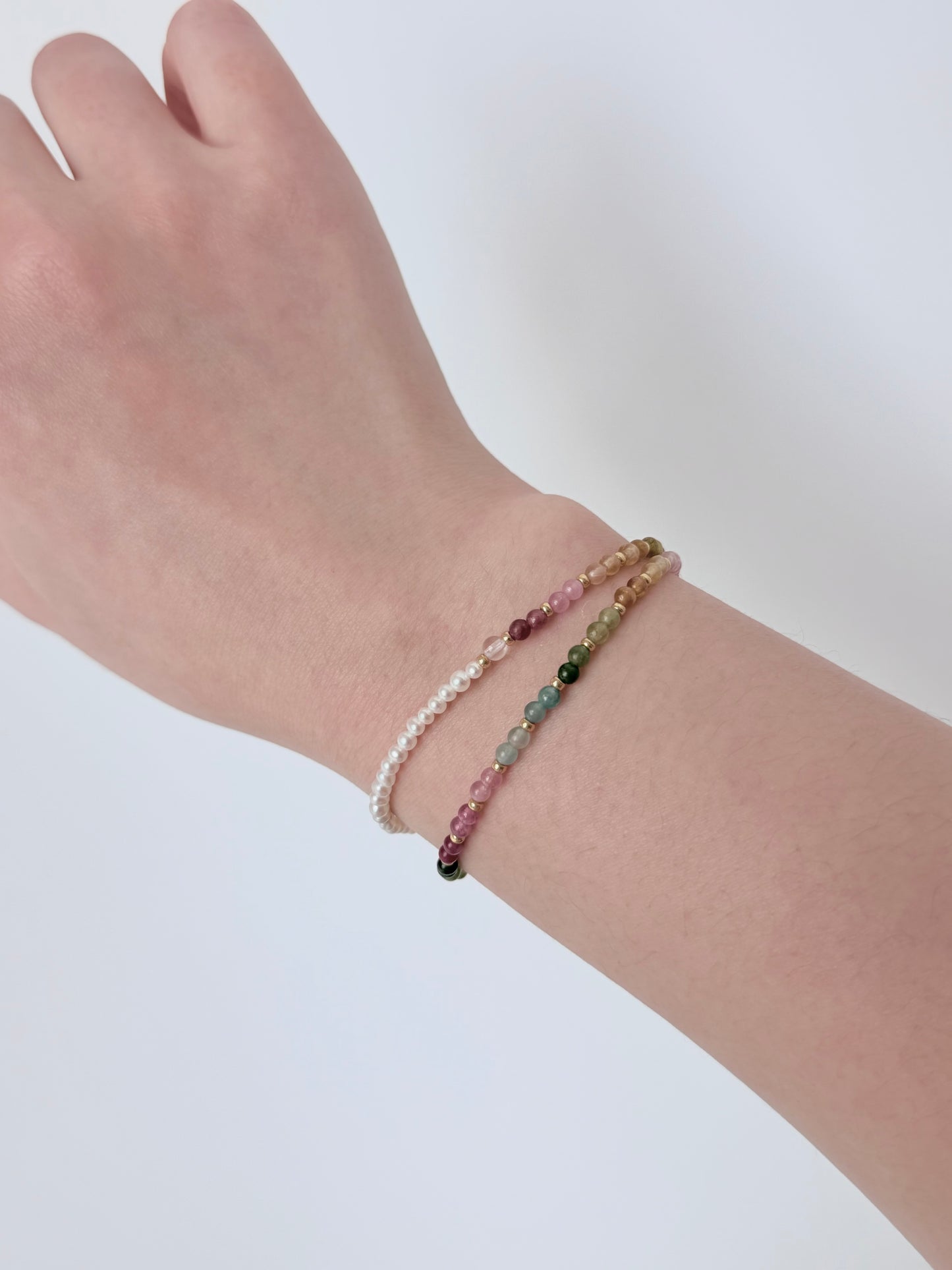 Tourmaline Pearl Bracelet