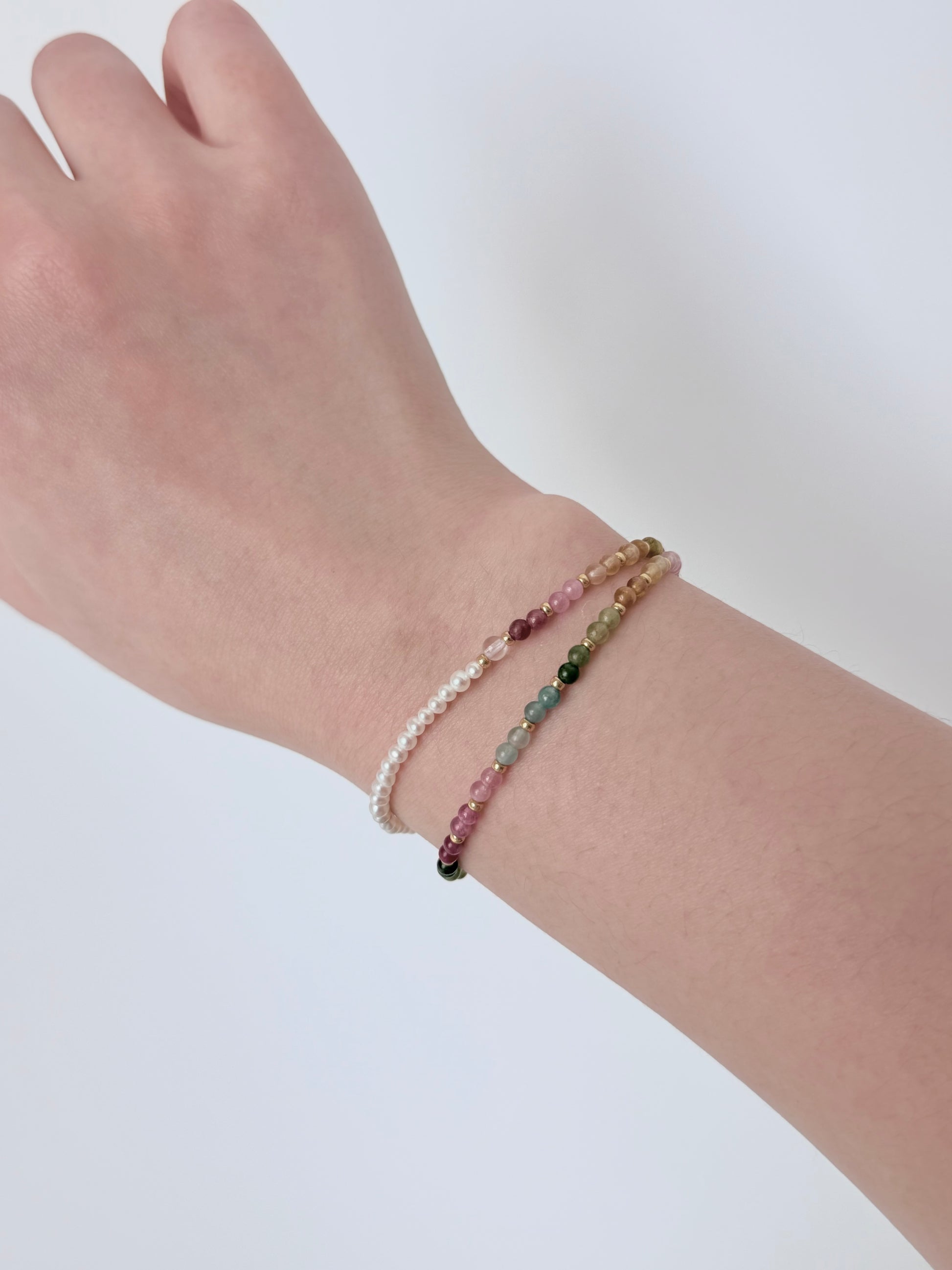 Tourmaline Pearl Bracelet
