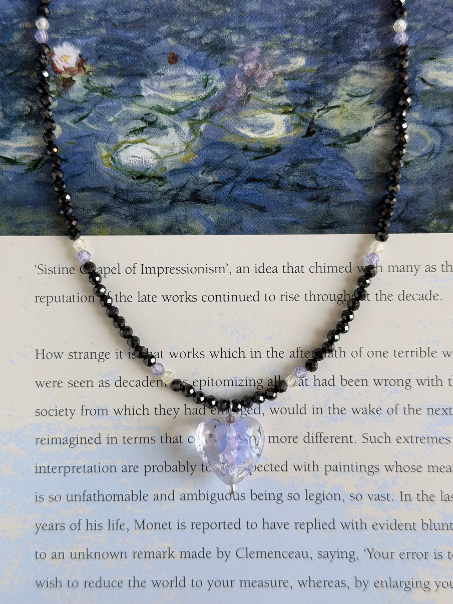 Glass Heart Necklace