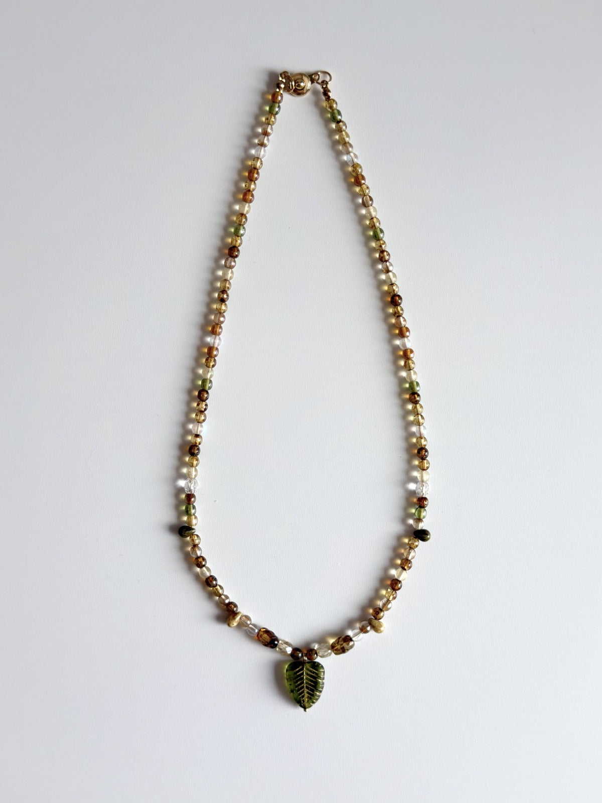 Olive Leaf Necklace