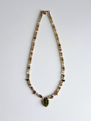 Olive Leaf Necklace