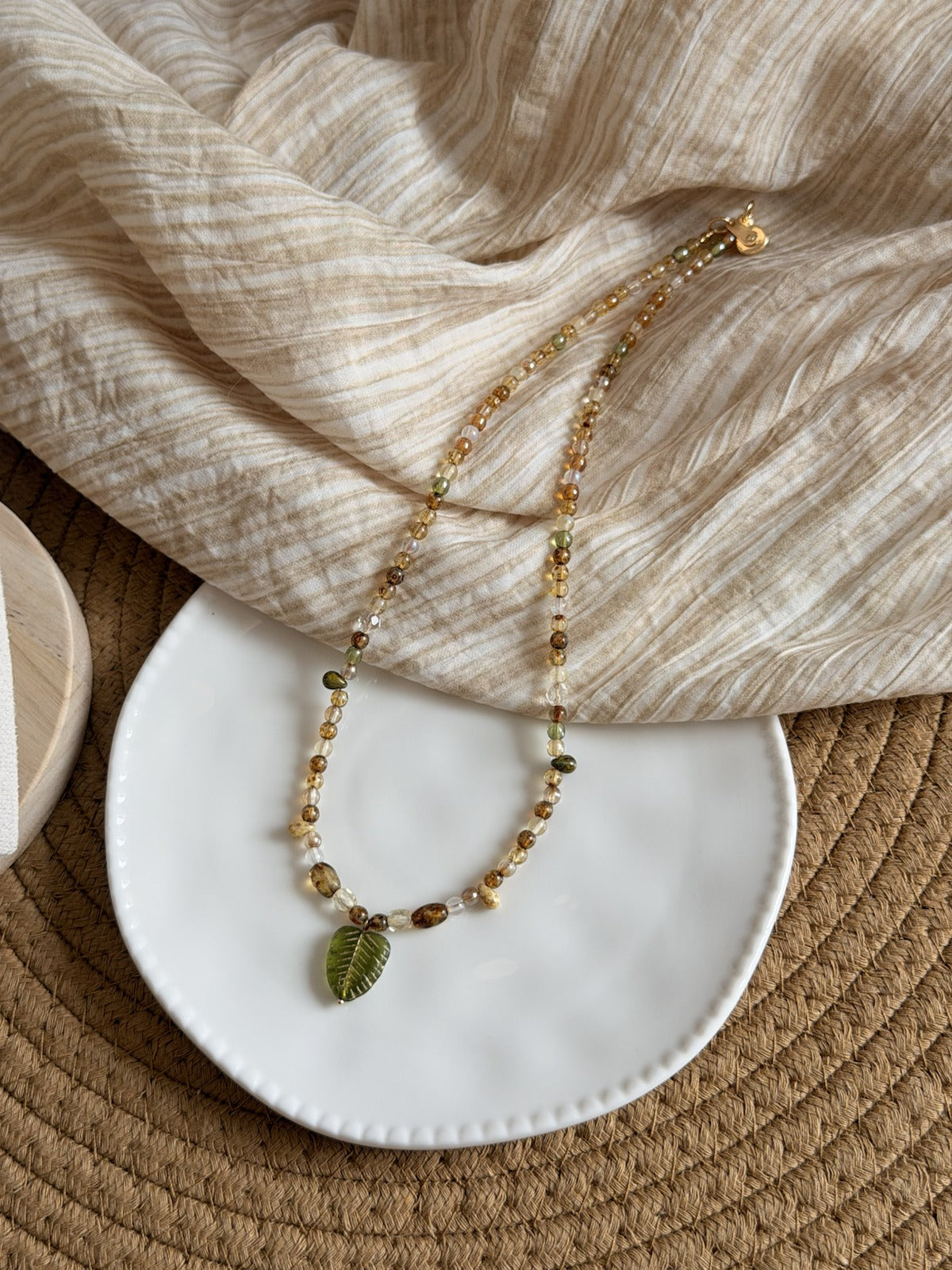 Olive Leaf Necklace