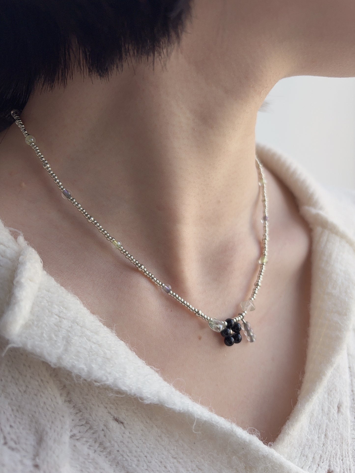 Night Cluster Necklace