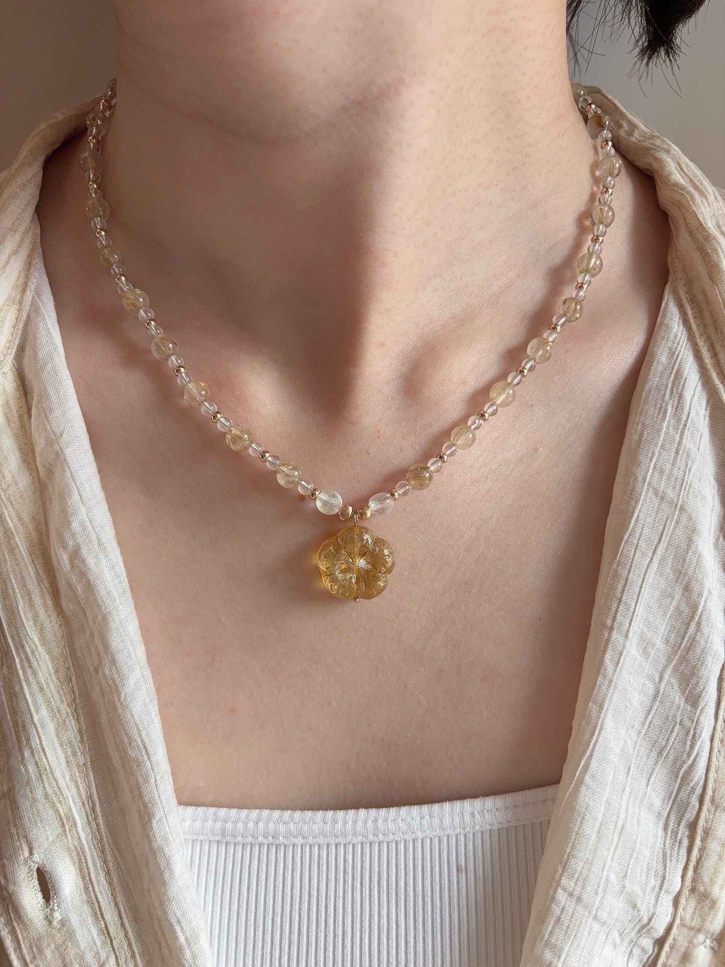 Honey Bloom Necklace